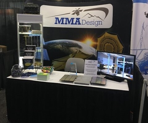 MMA booth at NSS